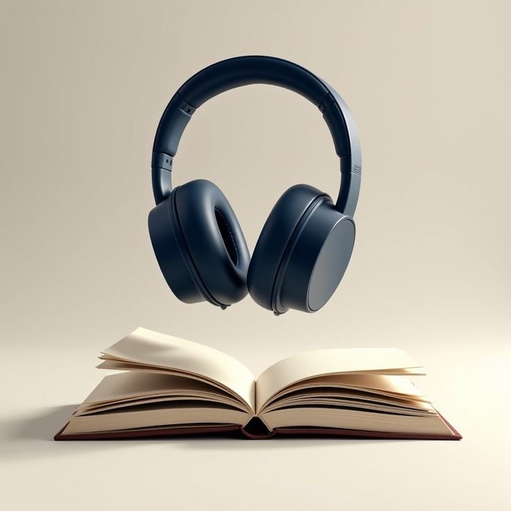 Headphones representing audiobook distribution