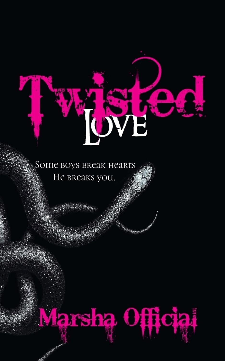 TWISTED LOVE by Marsha Official book cover